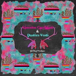 Kimonos, Cardigans, Vests & Dusters